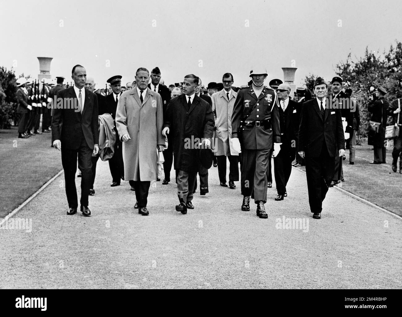 Twentieth Anniversary of the Normandy Landings-June 6, 1964. Photographs of Marshall Plan Programs, Exhibits, and Personnel Stock Photo
