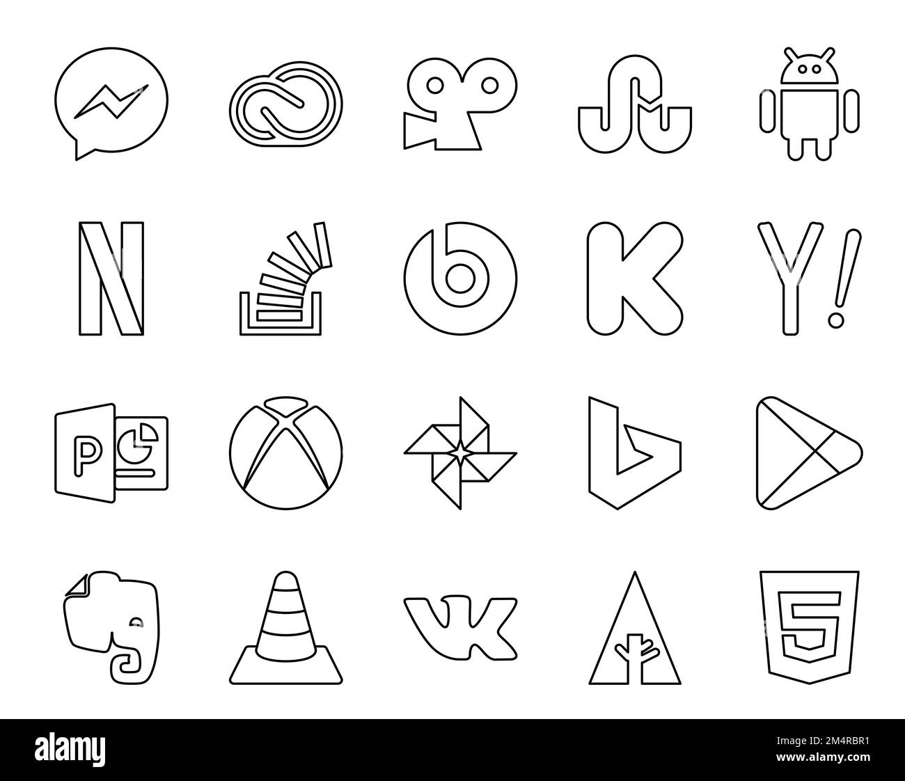 google-play-android-black-and-white-stock-photos-images-alamy