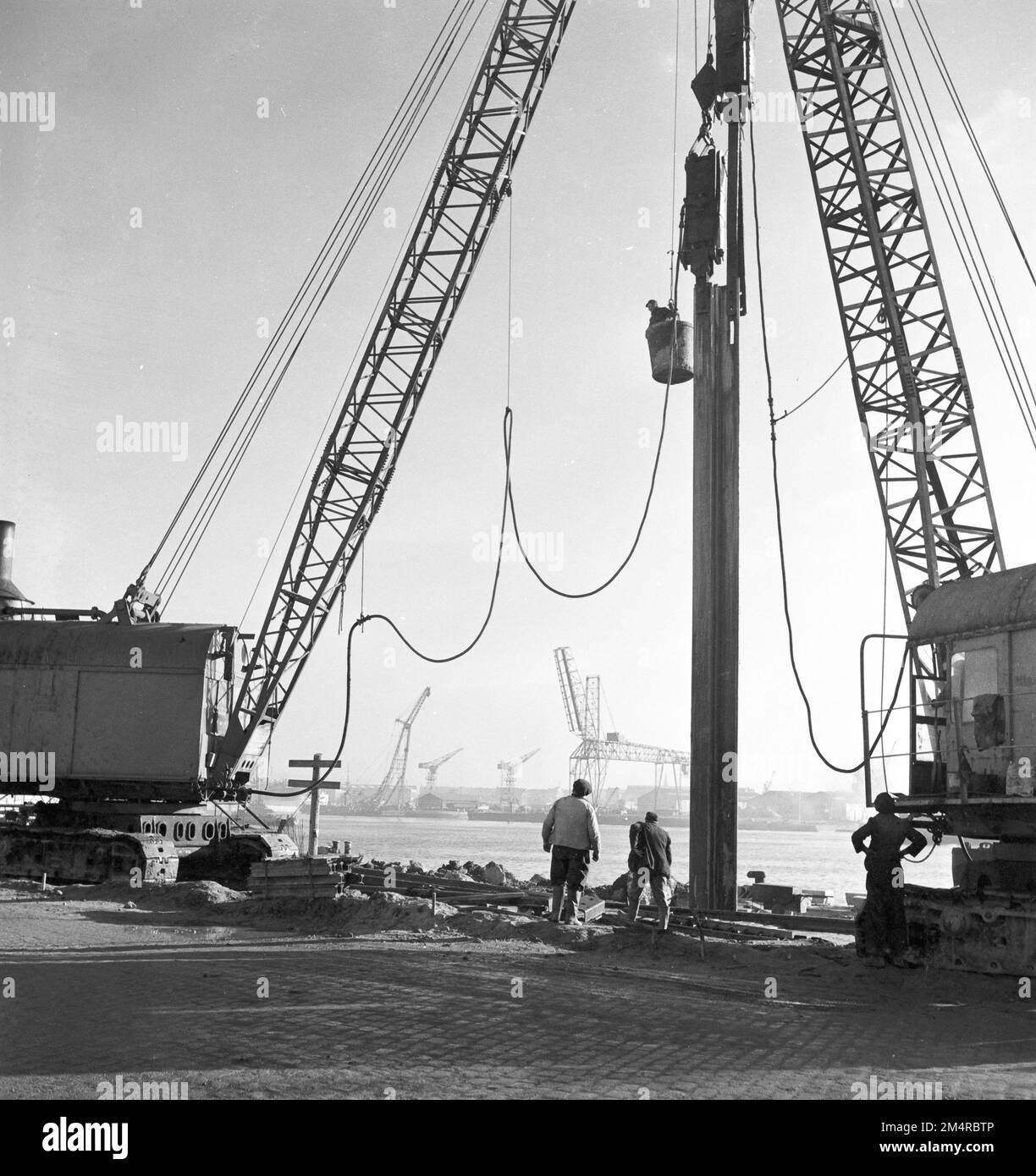Le Havre Harbor Restored (Magazine Unit, Part of Story on French ...