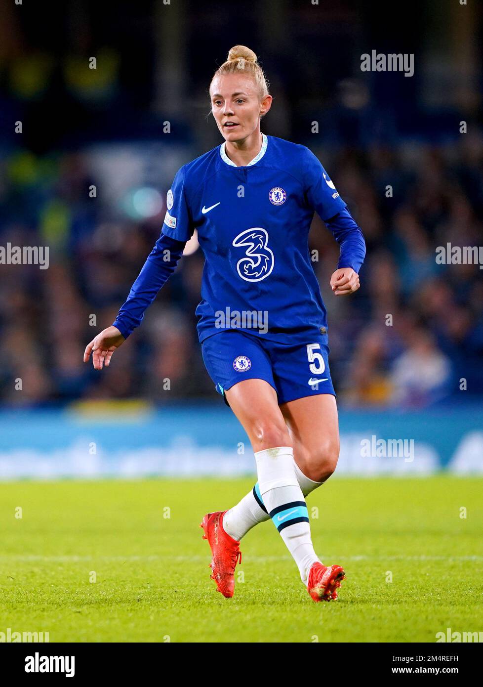 Chelsea's Sophie Ingle during the UEFA Women's Champions League Group A match at Stamford Bridge, London. Picture date: Thursday December 22, 2022. Stock Photo