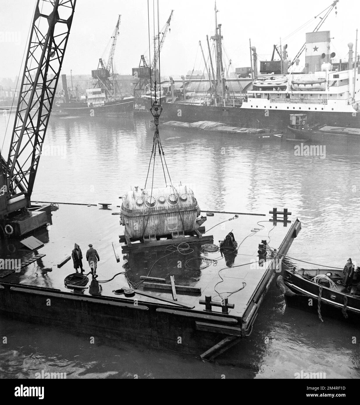 Le Havre Harbor Restored (Magazine Unit, Part of Story on French ...