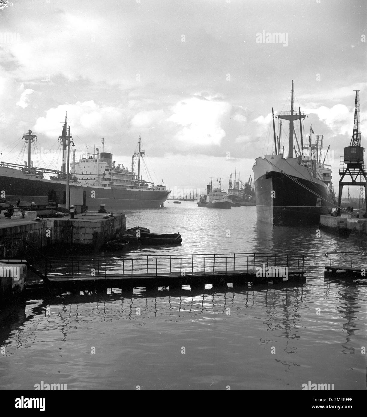Le Havre Harbor Restored (Magazine Unit, Part of Story on French ...