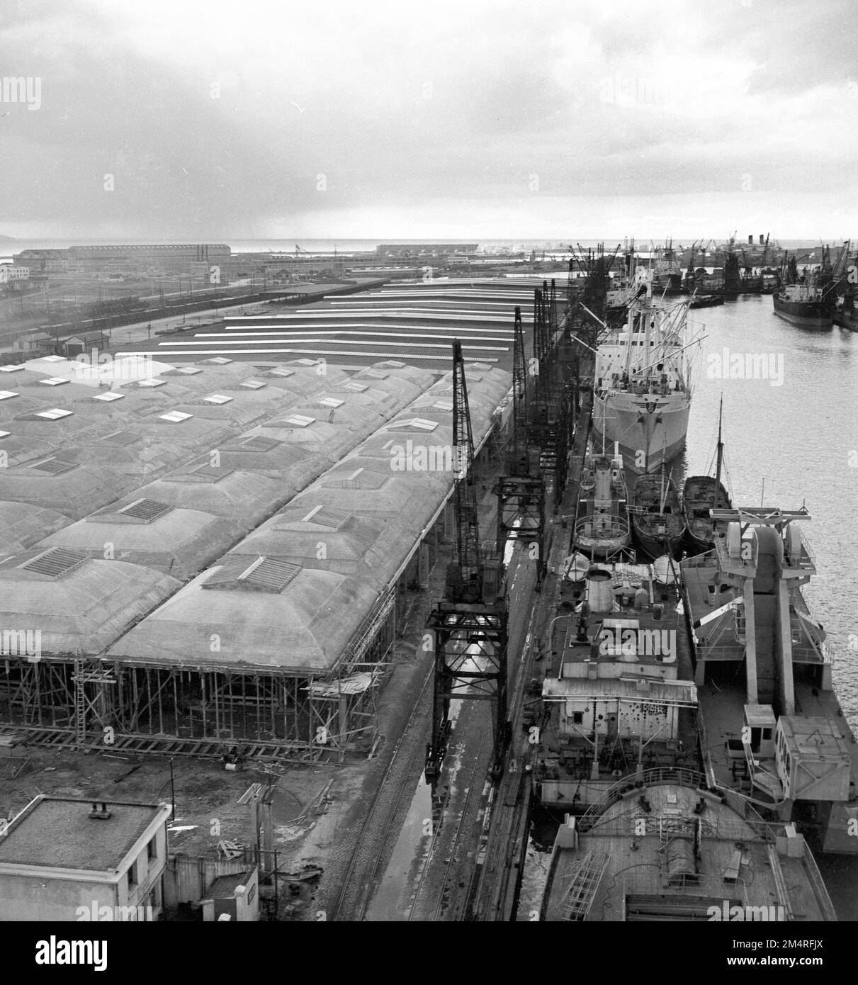 Le Havre Harbor Restored (Magazine Unit, Part of Story on French ...