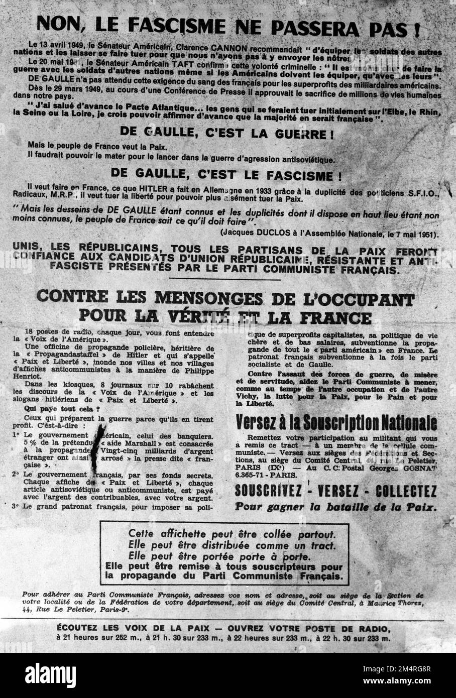 Communist Posters. Photographs of Marshall Plan Programs, Exhibits, and ...