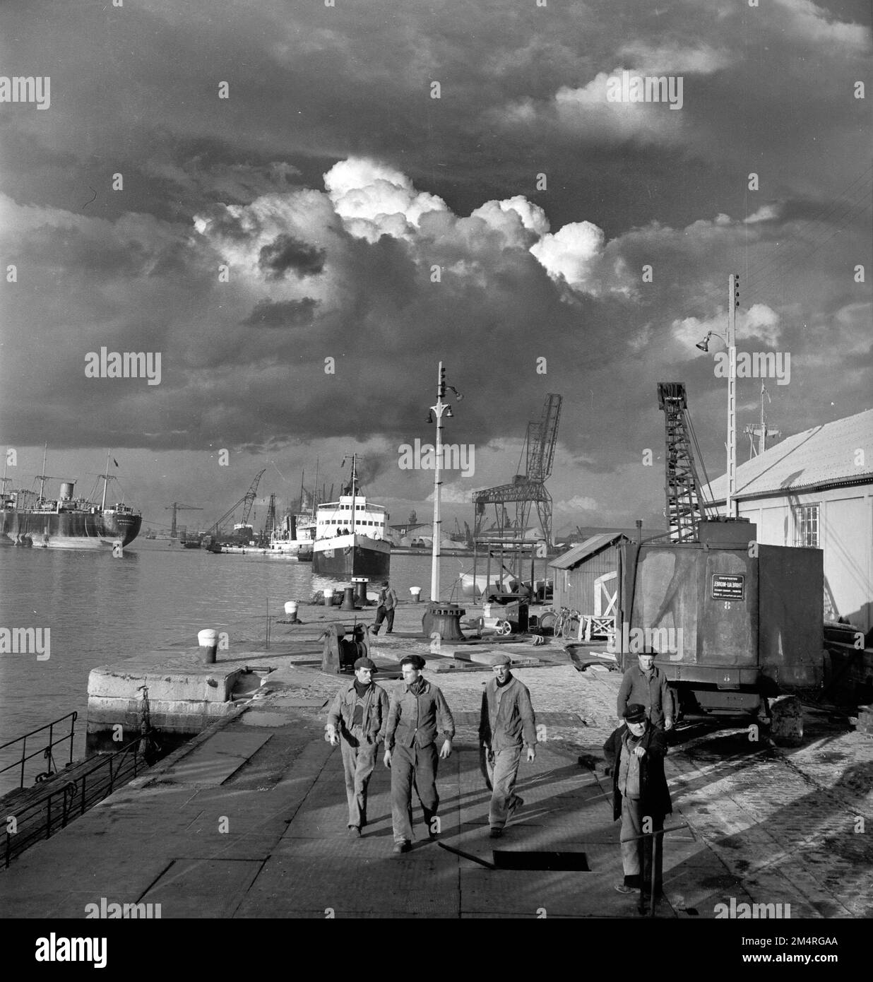 Le Havre Harbor Restored (Magazine Unit, Part of Story on French ...