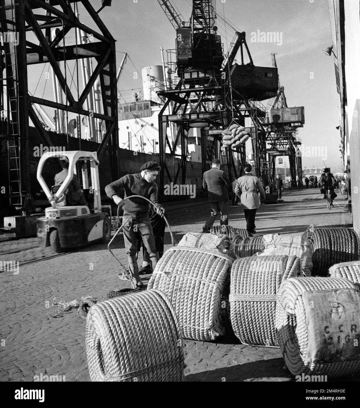 Le Havre Harbor Restored (Magazine Unit, Part of Story on French ...