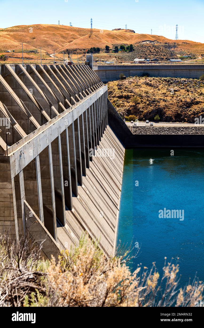Chief Joseph Dam; second largest producer of power in USA