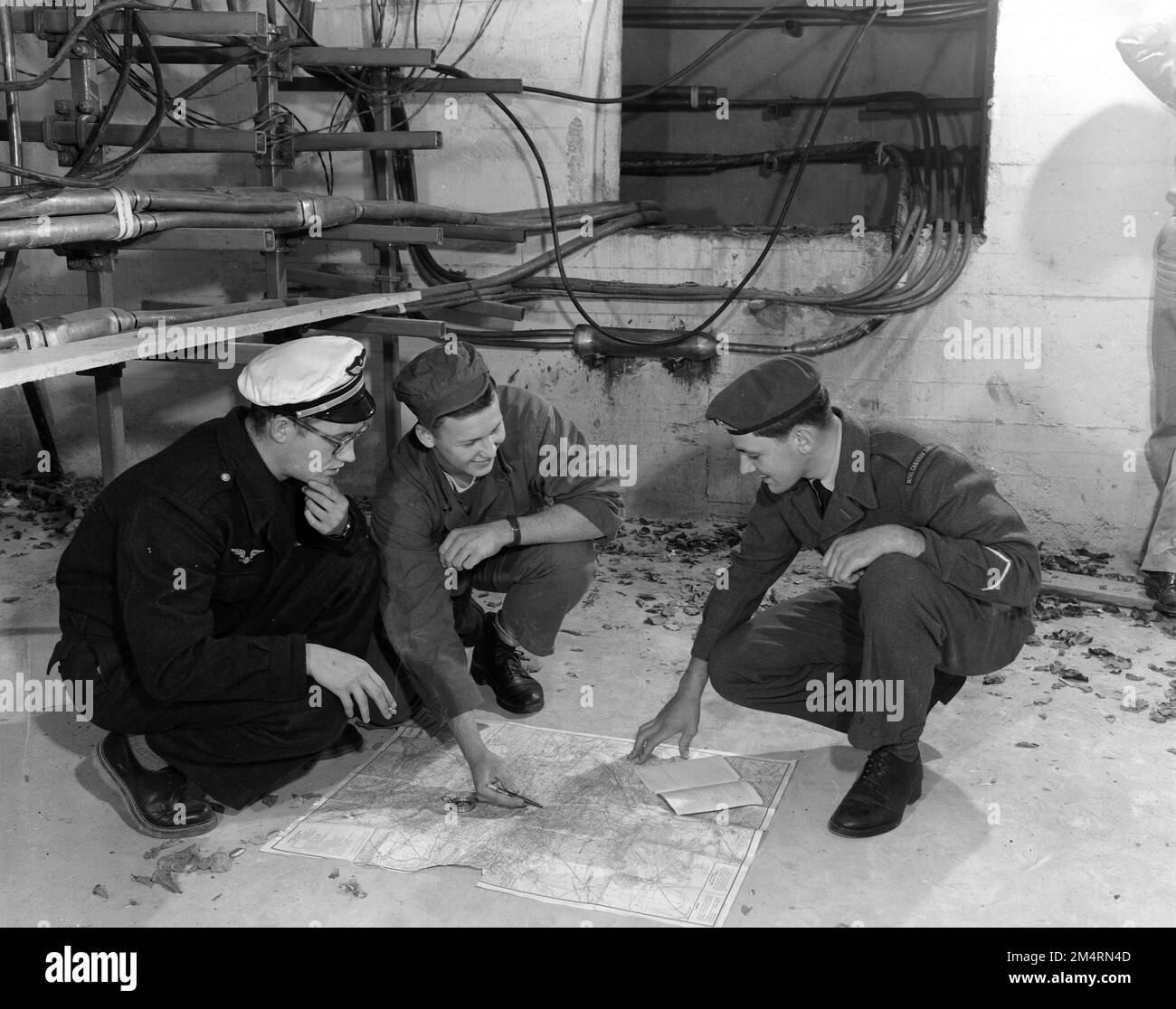 SHAPE Cable Network/Copper. Photographs of Marshall Plan Programs