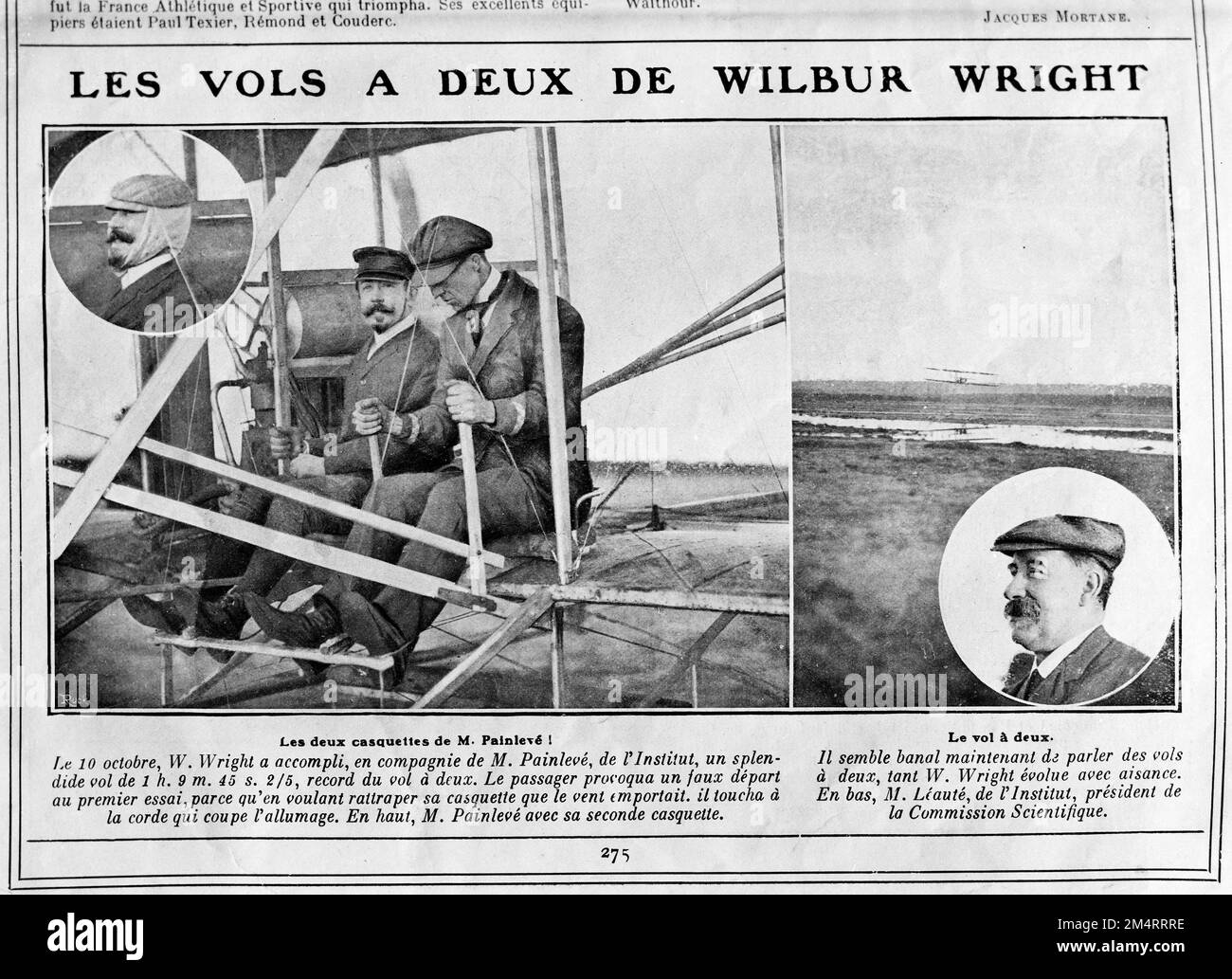 Wright Flight Program Wilbur Wright et Les Debuts de L'Aviation. Photographs of Marshall Plan ...
