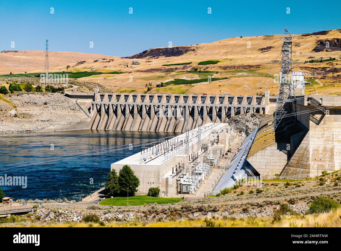 Chief Joseph Dam; second largest producer of power in USA 
