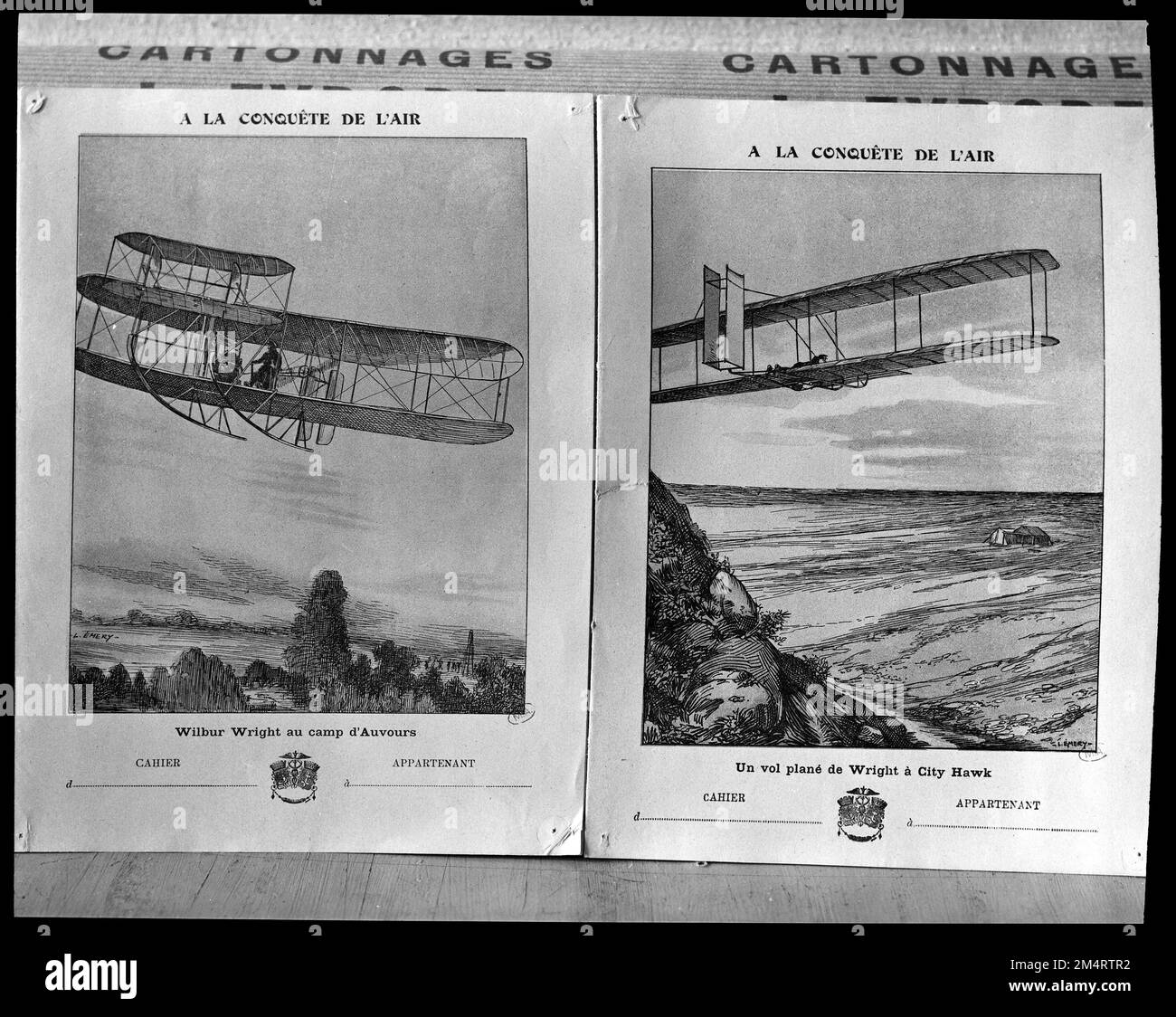 Wright Flight Program Wilbur Wright et Les Debuts de L'Aviation. Photographs of Marshall Plan ...
