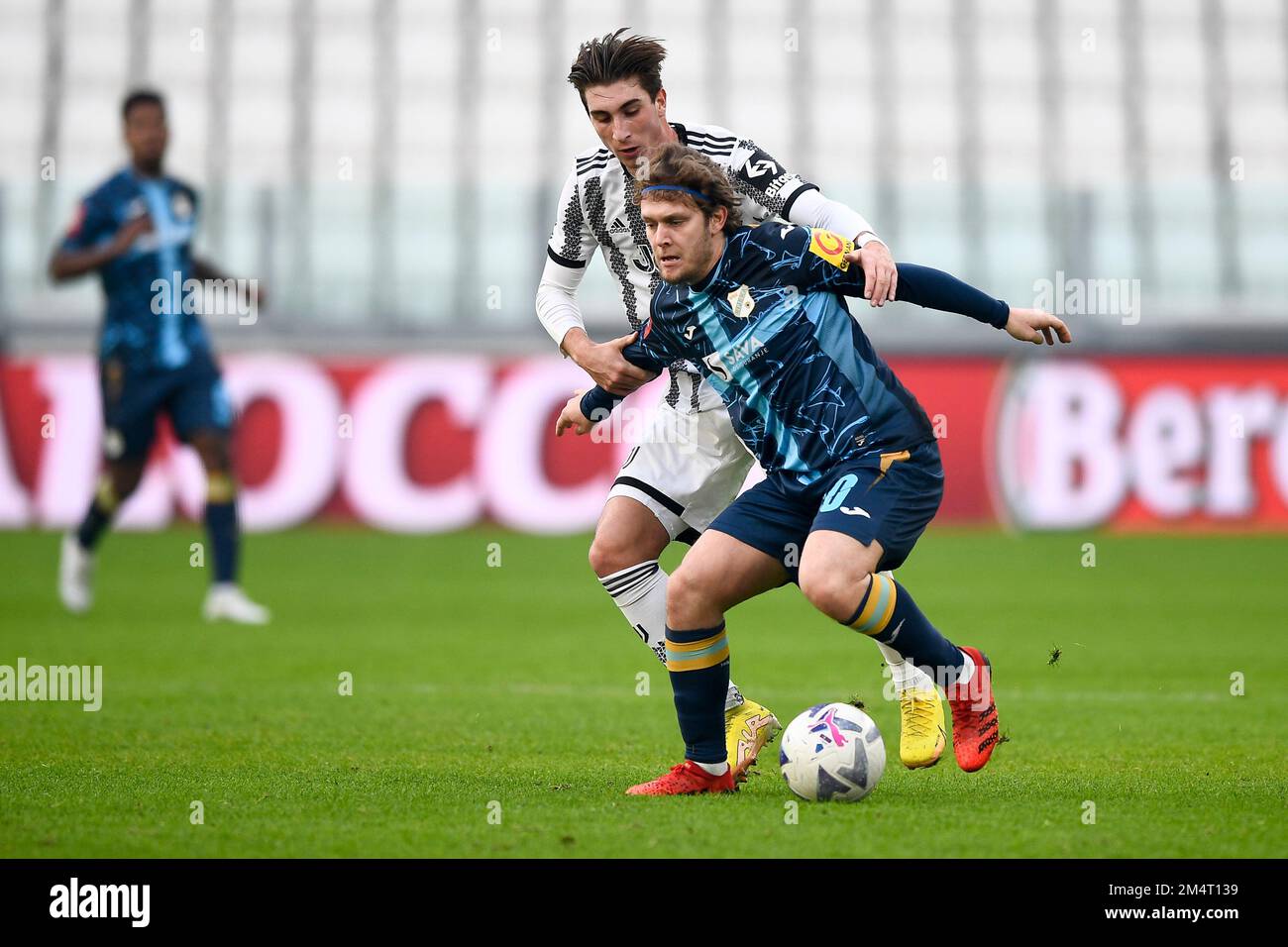 Alen Halilovic of HNK Rijeka in action during the 1st leg of