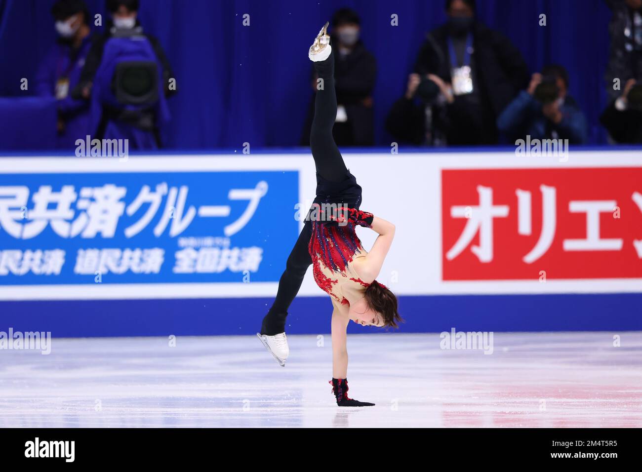 Towayakuhin RACTAB Dome, Osaka, Japan. 22nd Dec, 2022. Rika Kihira