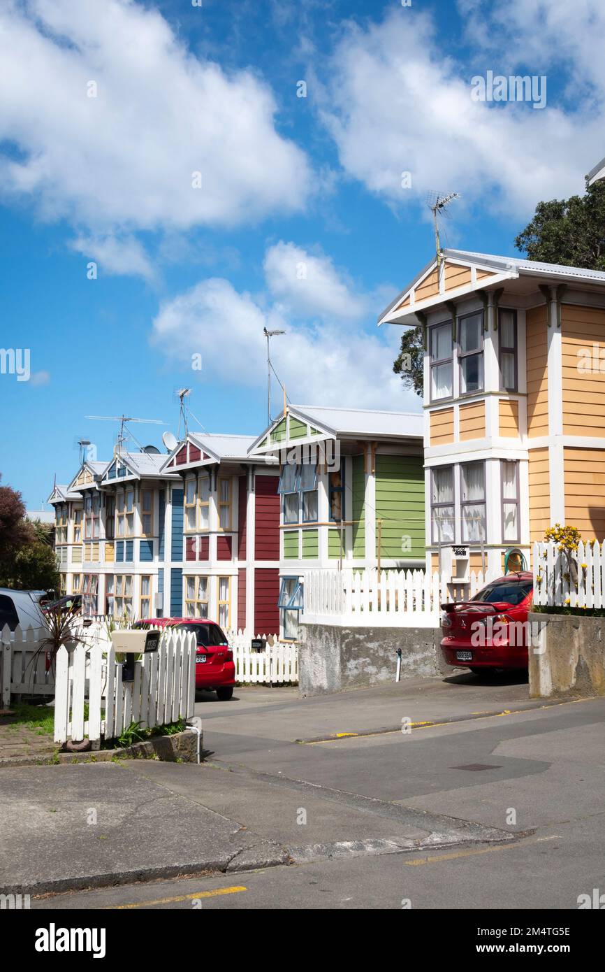 Medium density housing, Berhampore, Wellington, North Island, New