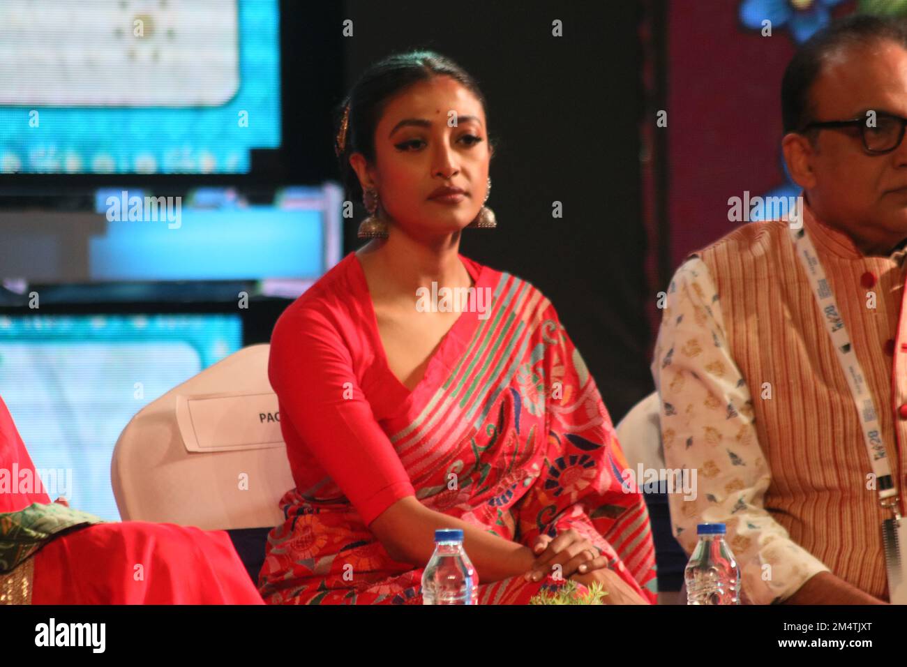 December 22, 2022, Kolkata, West Bengal, India: Indian actress Paoli Dum at the 28th Kolkata International Film Festival. (Credit Image: © Dipa Chakraborty/Pacific Press via ZUMA Press Wire) Stock Photo