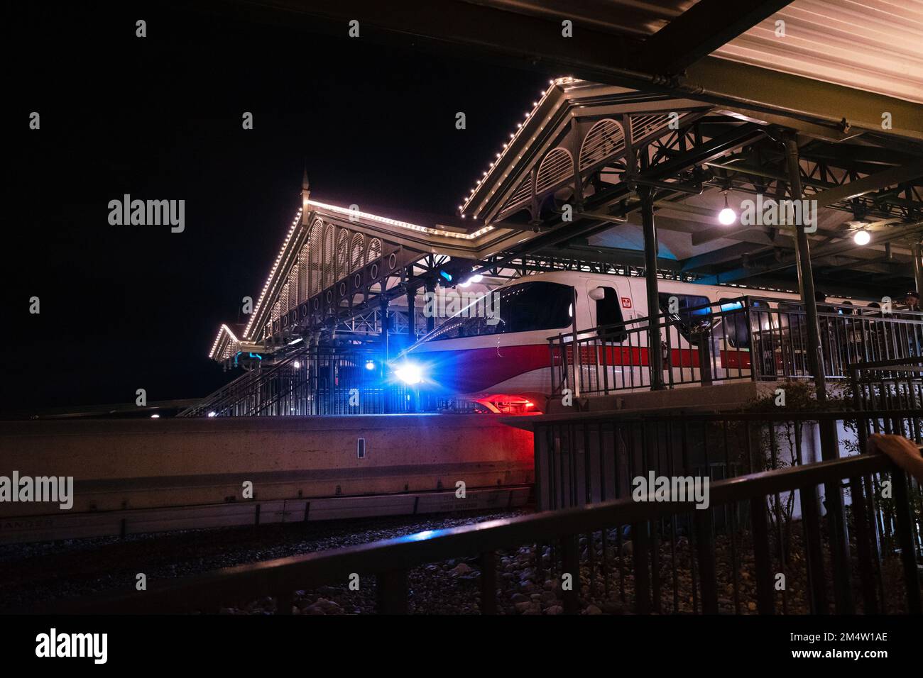 Colorful Walt Disney World Railroad in Magic Kingdom 1 Editorial Stock  Photo - Image of holidays, fairy: 144503248