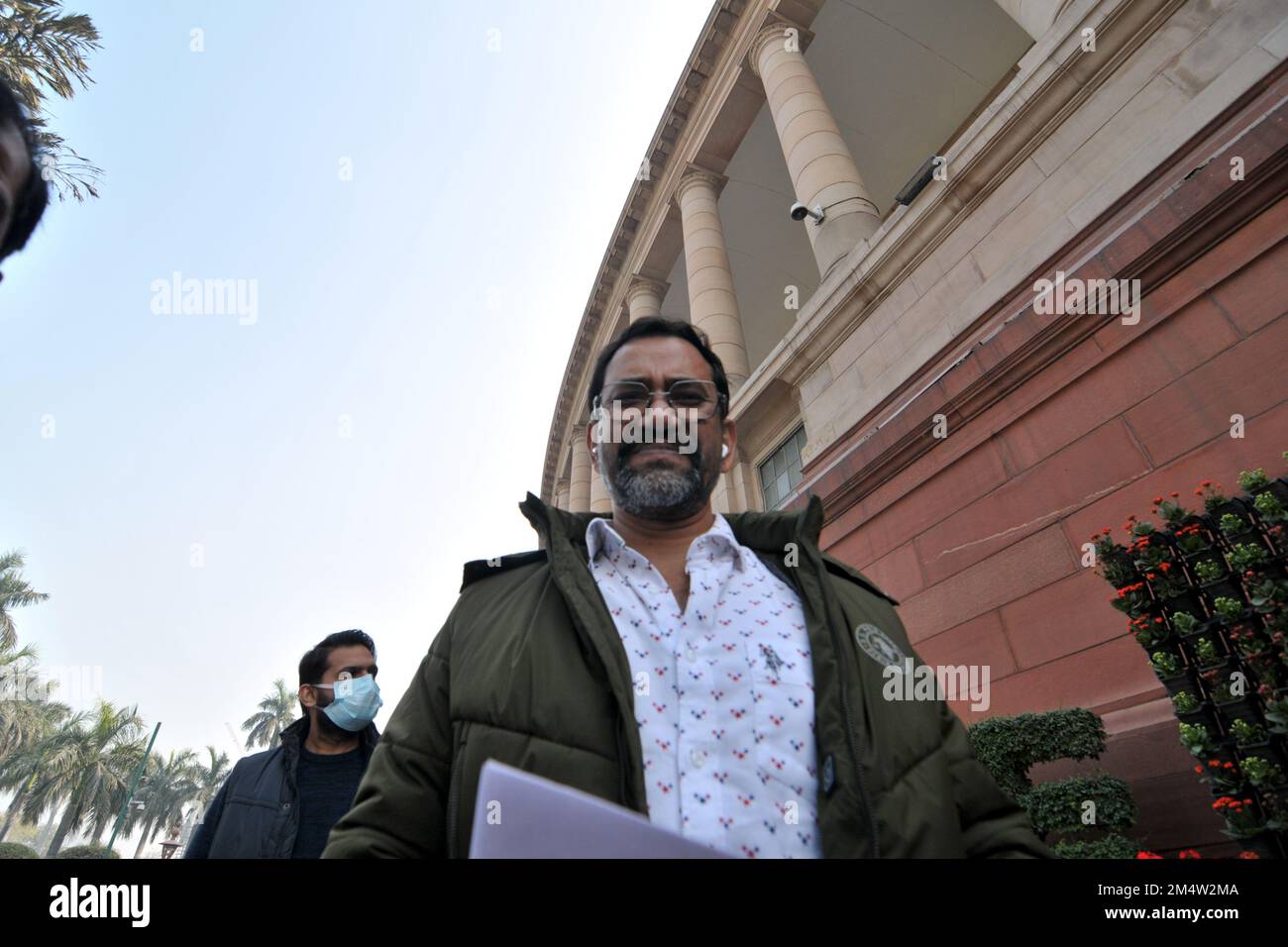 Scenes from the Parliament: Amit Shah, Mahua Mitra, Shashi Tharoor and  others attend Winter Session