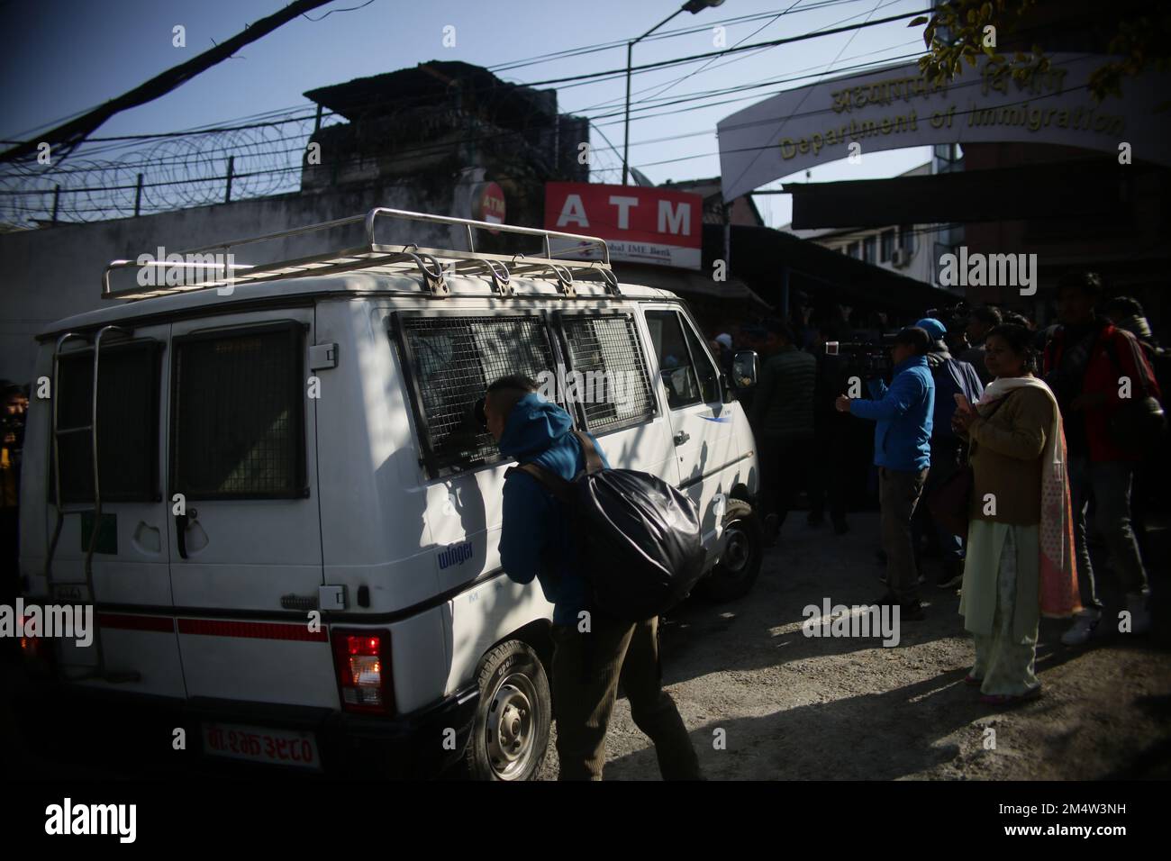 Kathmandu, Nepal. 23rd Dec, 2022. French serial killer Charles Sobhraj