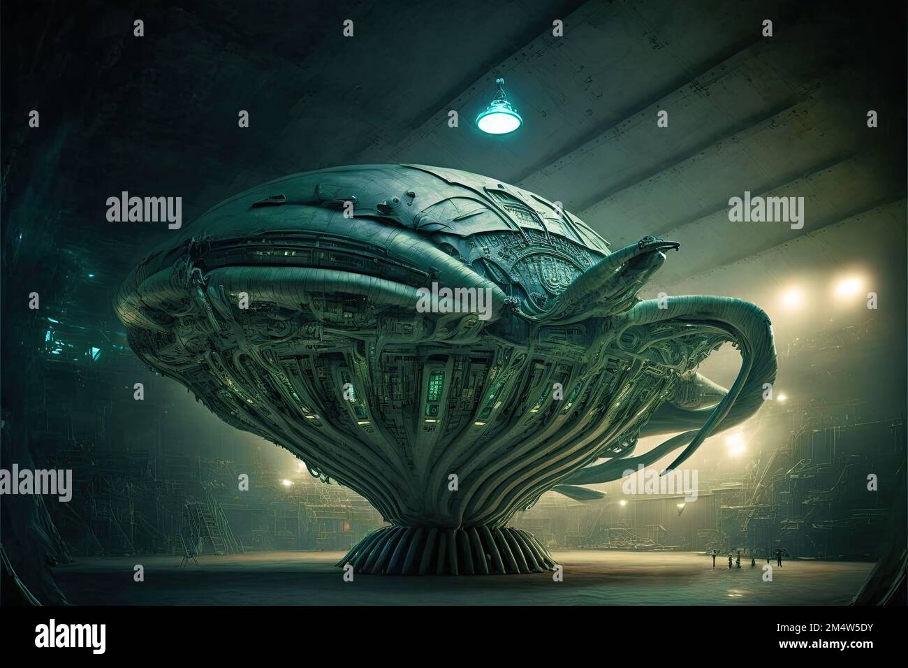 alien spacecraft concept