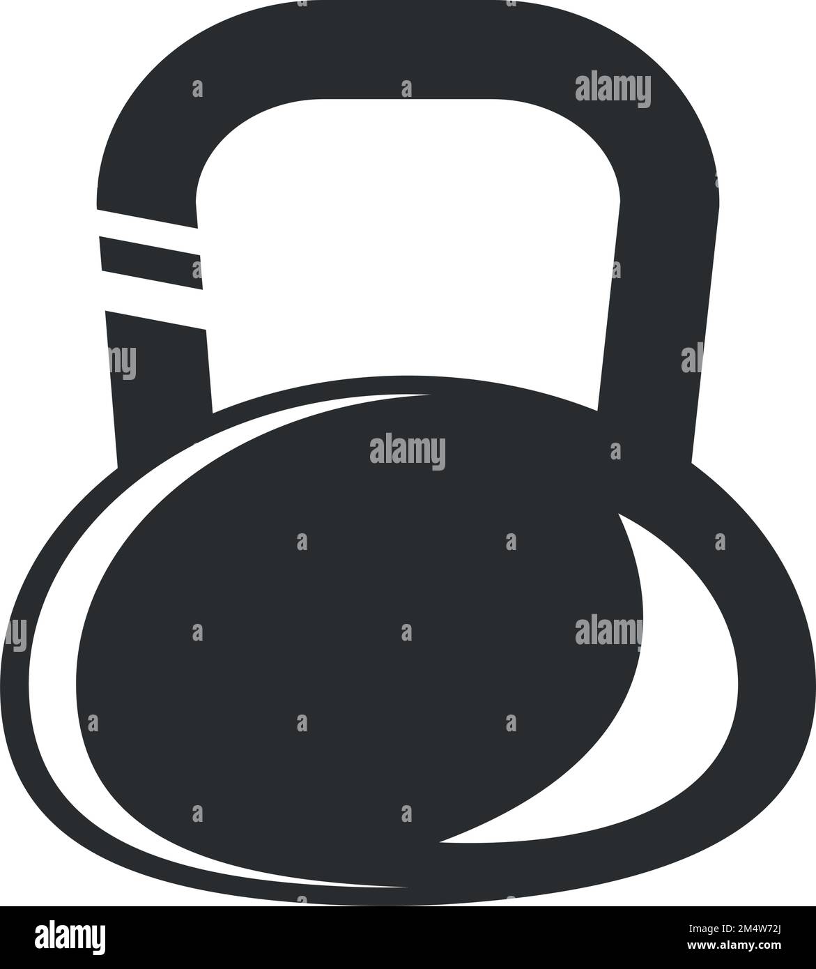 kettlebell gym icon Stock Vector Image & Art - Alamy