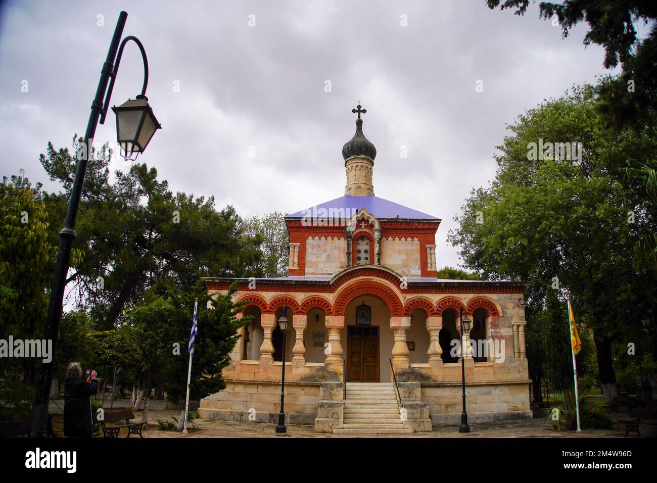 Parish church at Chania, Crete, Greece Stock Photo
