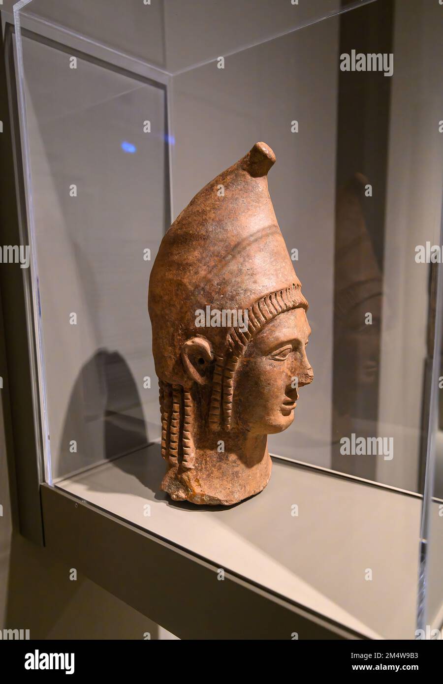 Budapest, Hungary. Interior of the Museum of Fine Arts. Ancient Greek and Roman Culture