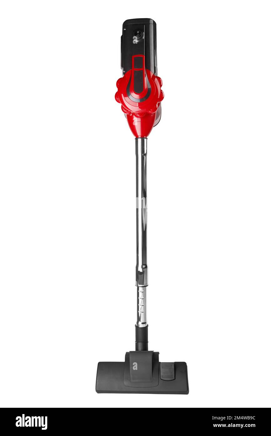 Handheld vacuum cleaner isolated on white background Stock Photo Alamy