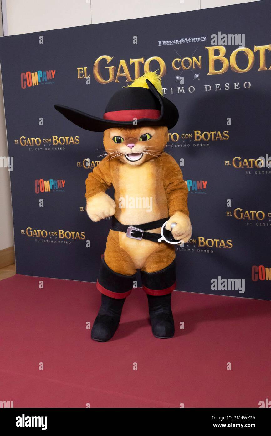 Puss in Boots attends the