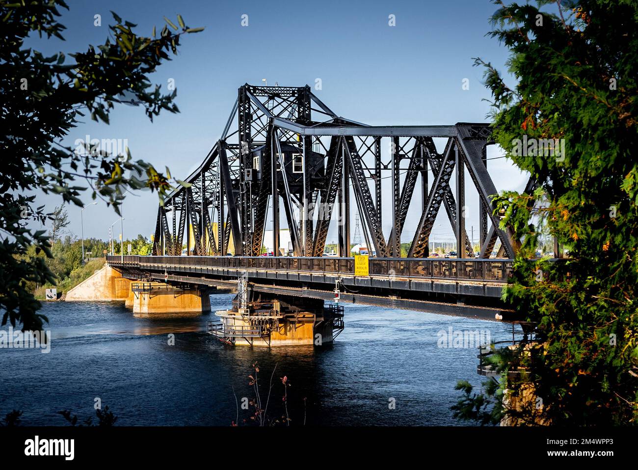 This 109 year old Swing Bridge is located in Little Current, Ontario