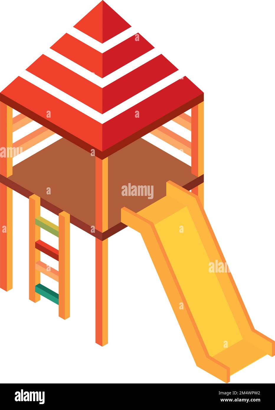 slide with ladders Stock Vector Image & Art Alamy