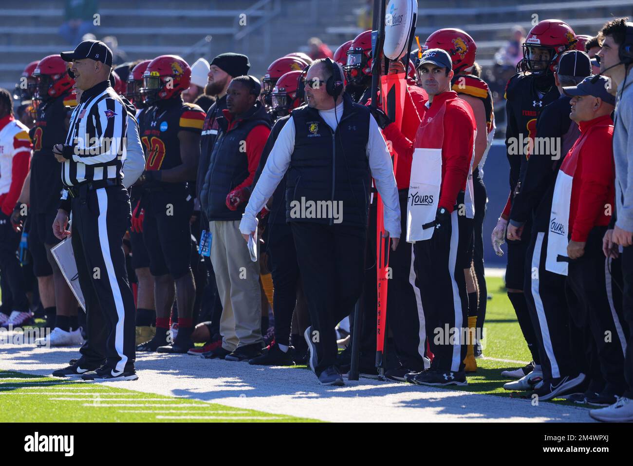 during the NCAA Division II national championship college football game