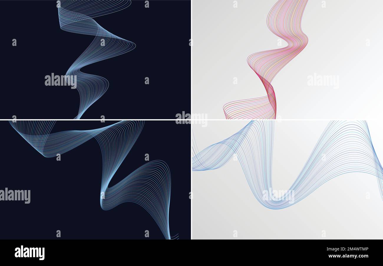 Use these vector line backgrounds to add visual interest to your work ...