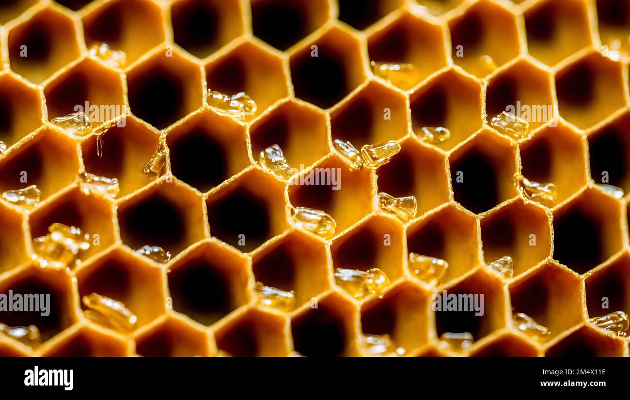 texture with golden honey inside Stock Photo Alamy
