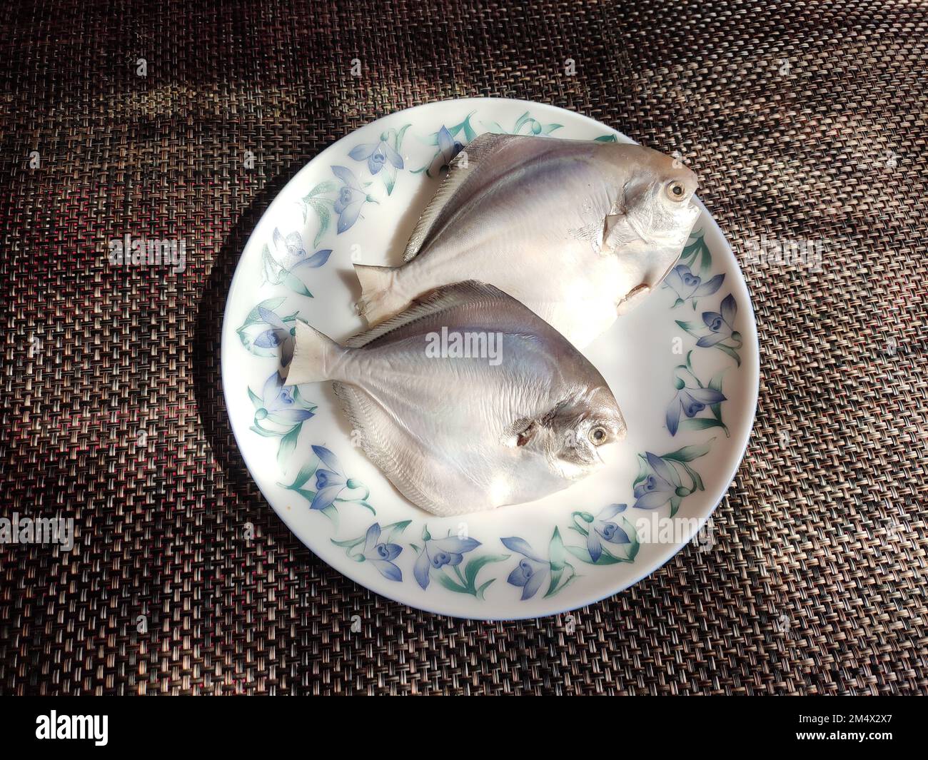 Silver pomfret or white pomfret (Pampus argenteus) is a species of