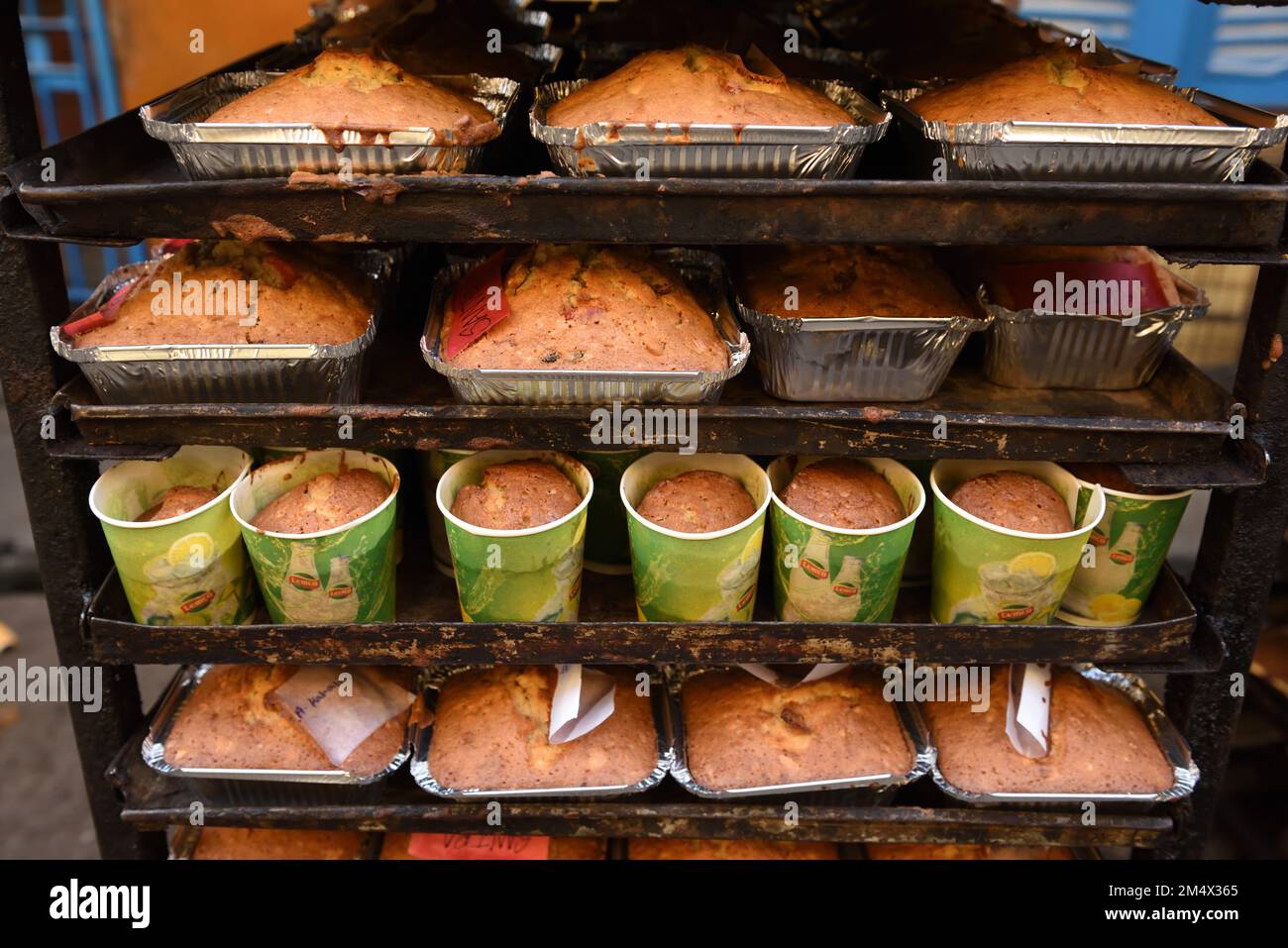 Non Exclusive Kolkata, India Dec 23, 2022 A local bakery allows