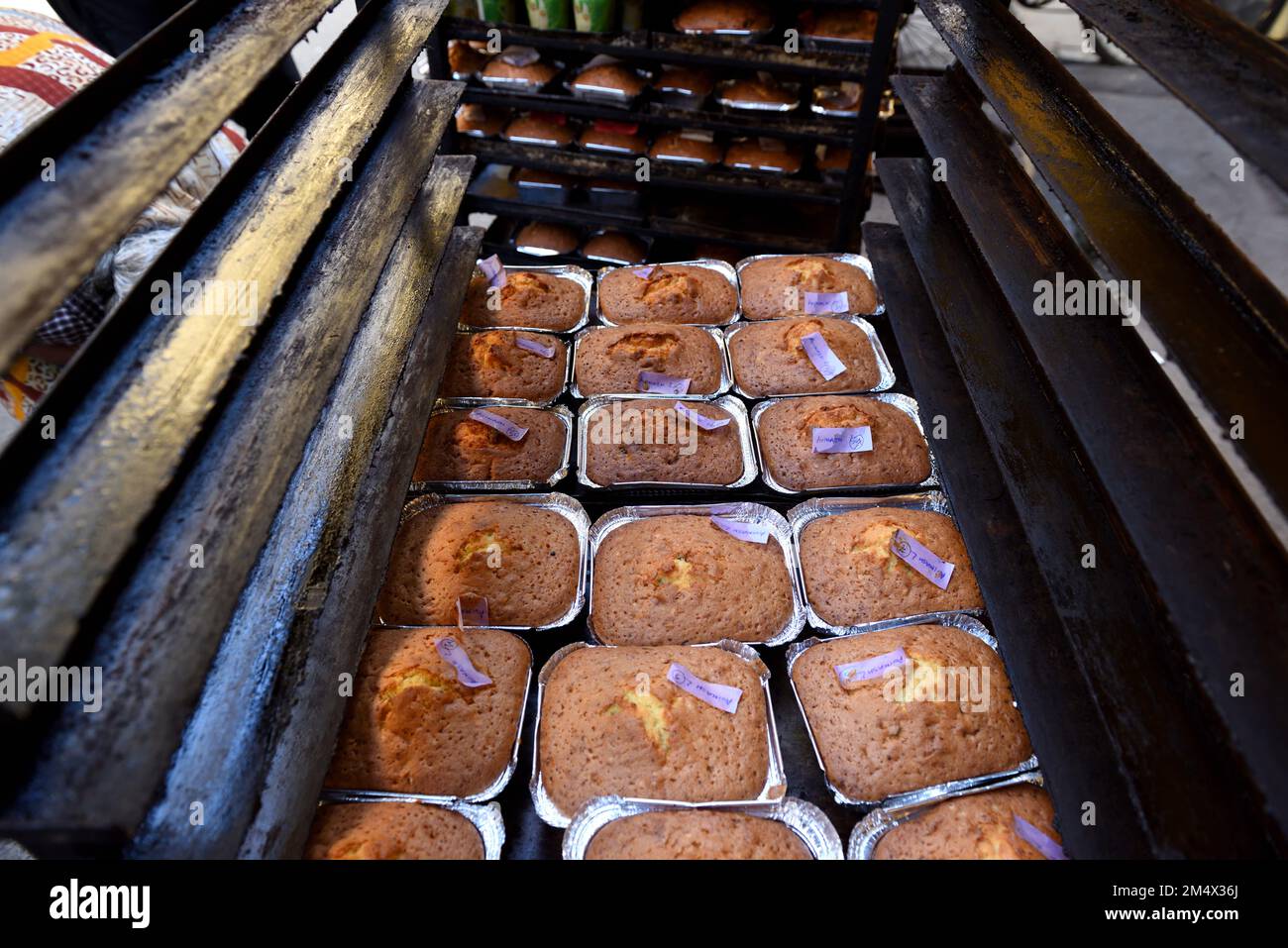 Non Exclusive Kolkata, India Dec 23, 2022 A local bakery allows