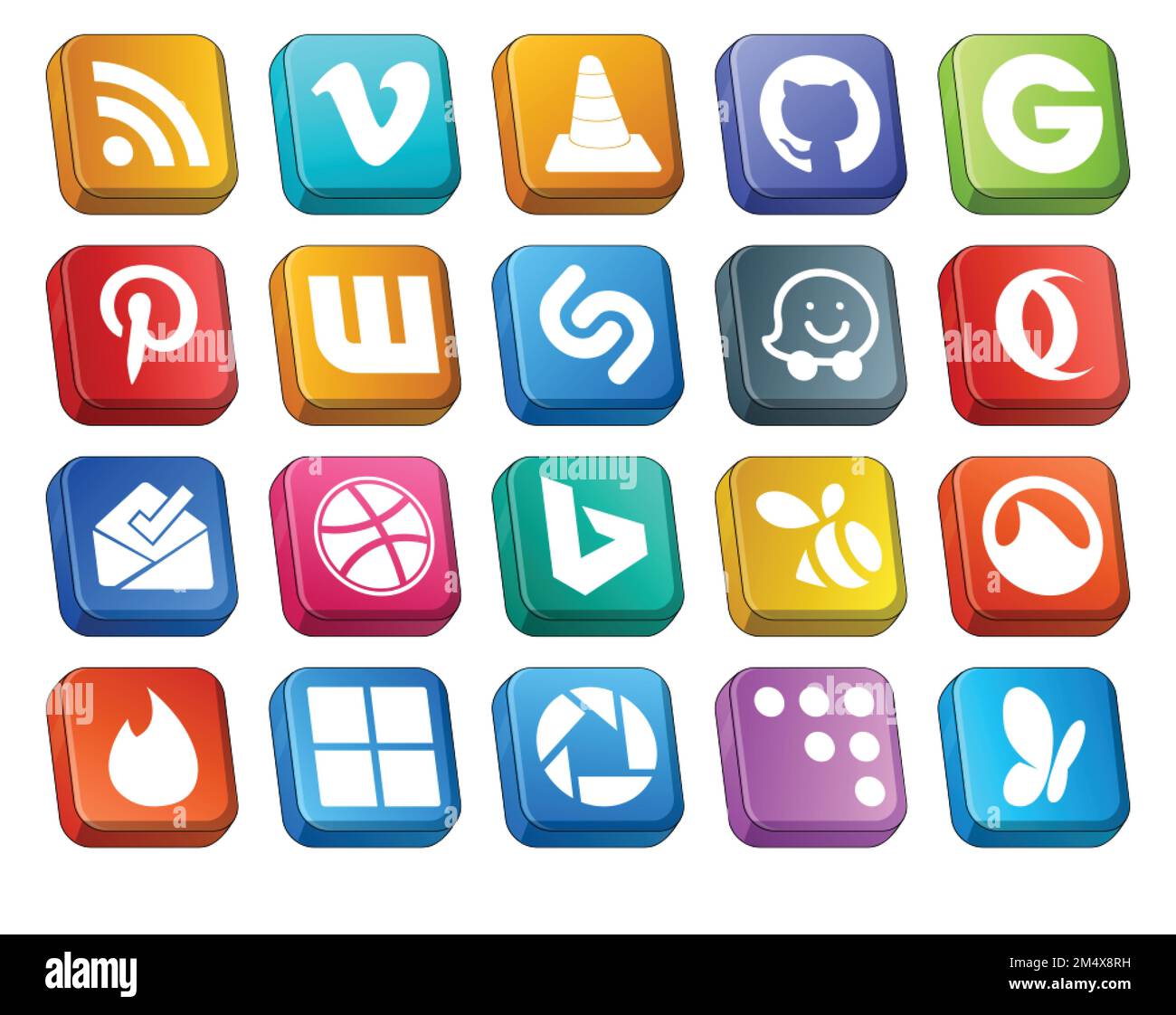 20 Social Media Icon Pack Including stumbleupon firefox tinder