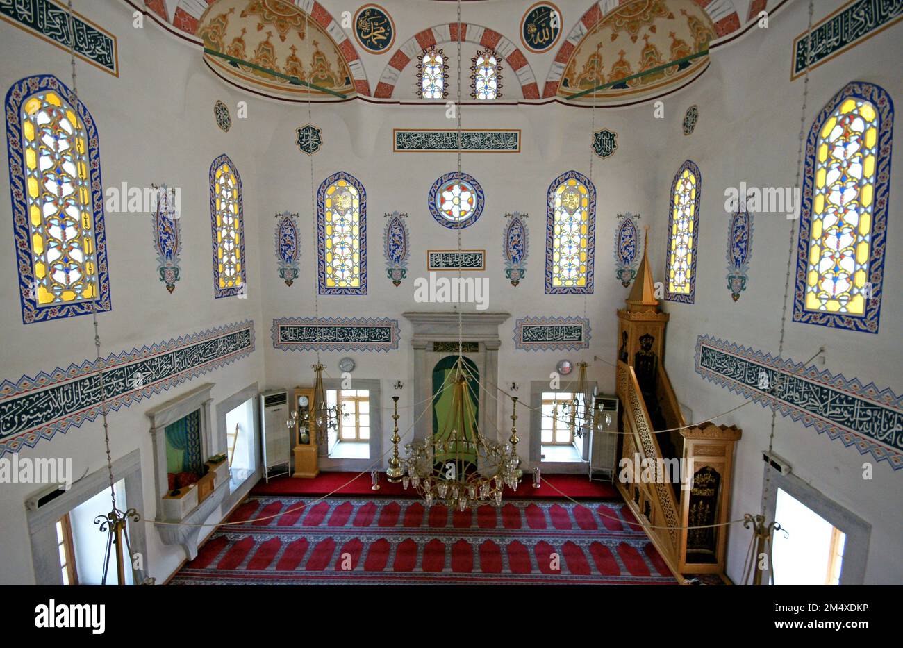 Located in Istanbul, Turkey, the Sepsefa Hatun Mosque was built in 1787. Stock Photo