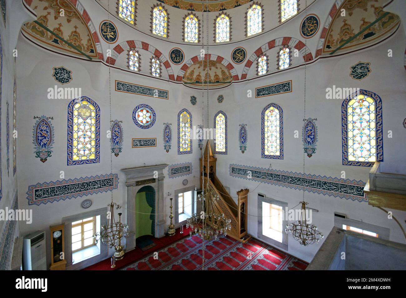 Located in Istanbul, Turkey, the Sepsefa Hatun Mosque was built in 1787. Stock Photo