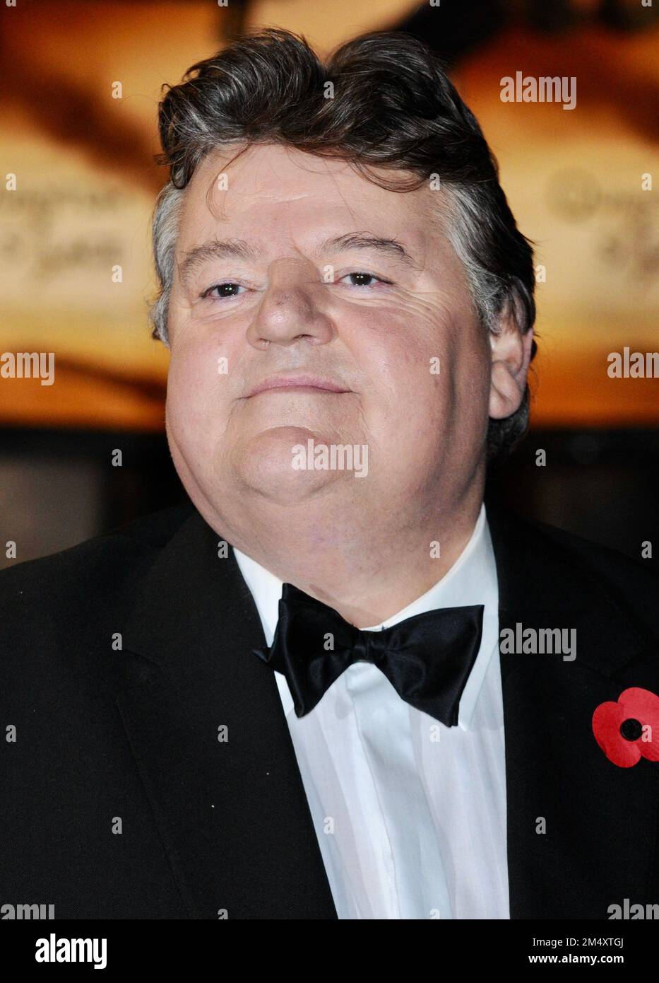 Robbie Coltrane, Premiere of Quantum of Solace, London, UK Stock Photo