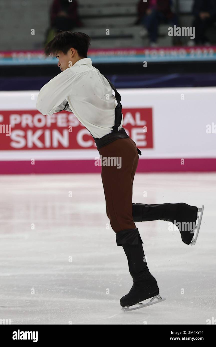 Nozomu Yoshioka (Jpn) during Jr Men Free Skating Grand Prix of Figure