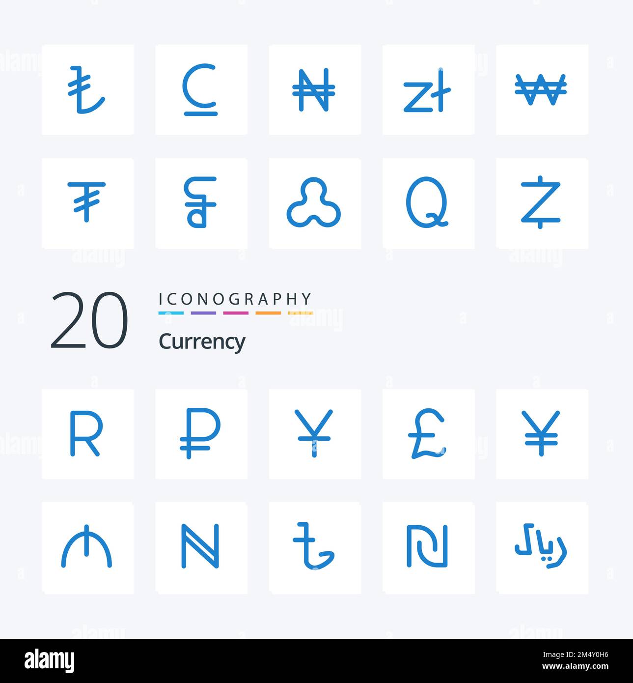 20 yuan Stock Vector Images Alamy