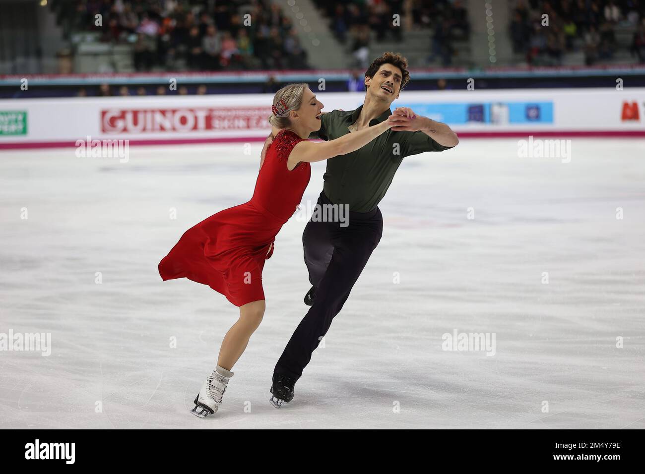 Madison Chock / Evan Bates (Usa) during Ice Dance Grand Prix of Figure Skating Final Torino 2022