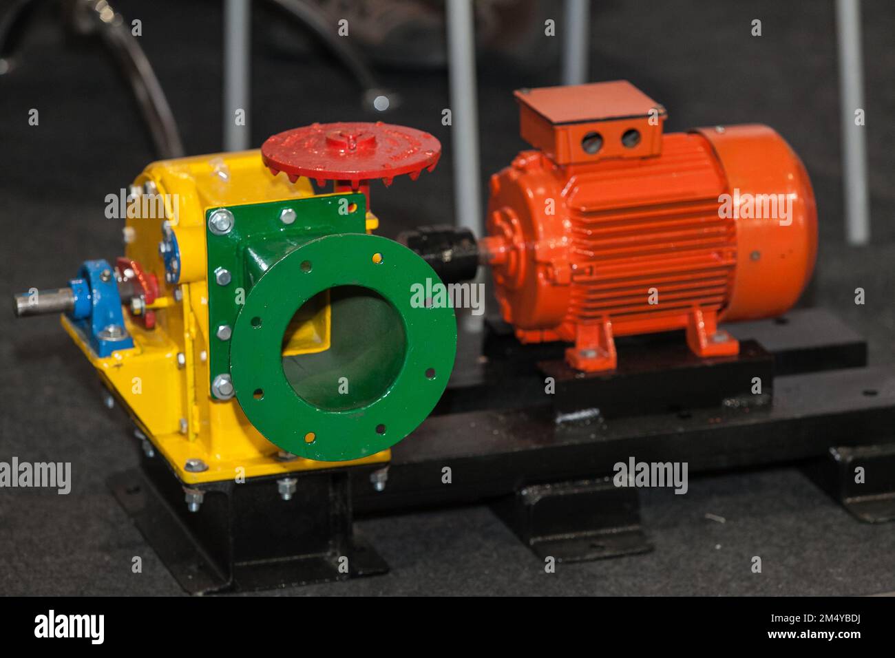 Electric Motor For Industry And Manufacturing Stock Photo Alamy