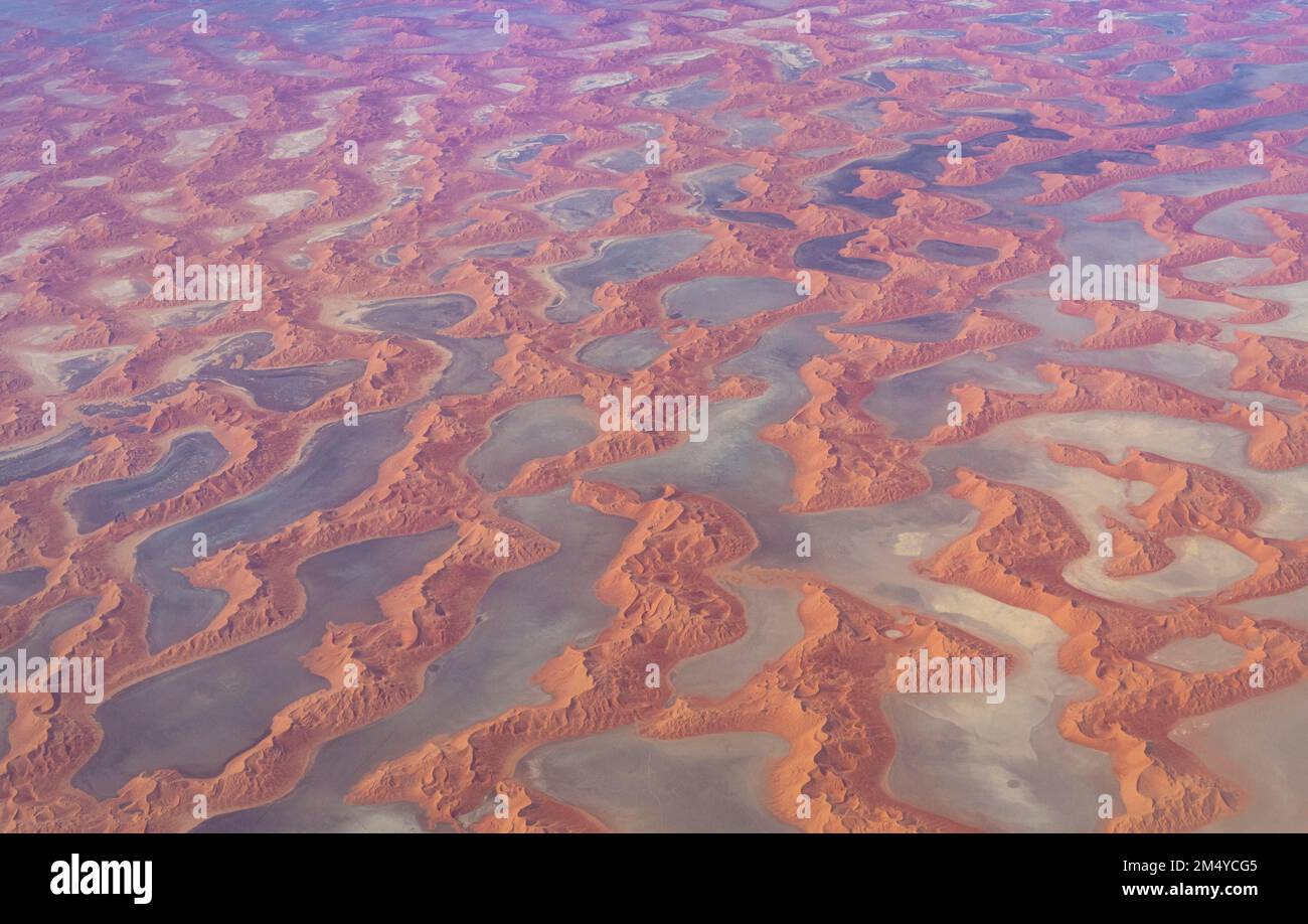 Aerial Of The Rub Al Khalil The Empty Quarter Kingdom Of Saudi Arabia   Aerial Of The Rub Al Khalil The Empty Quarter Kingdom Of Saudi Arabia 2M4YCG5 