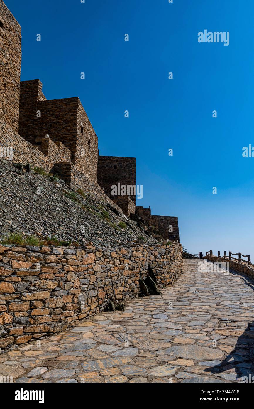 Zee Al-Ayn historic mountain village, Kingdom of Saudi Arabia Stock Photo