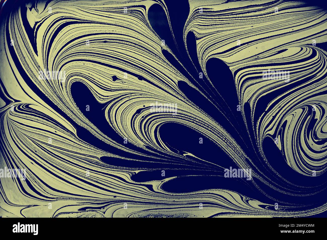 Abstract marbling floral pattern for fabric, tile design. background texture Stock Photo