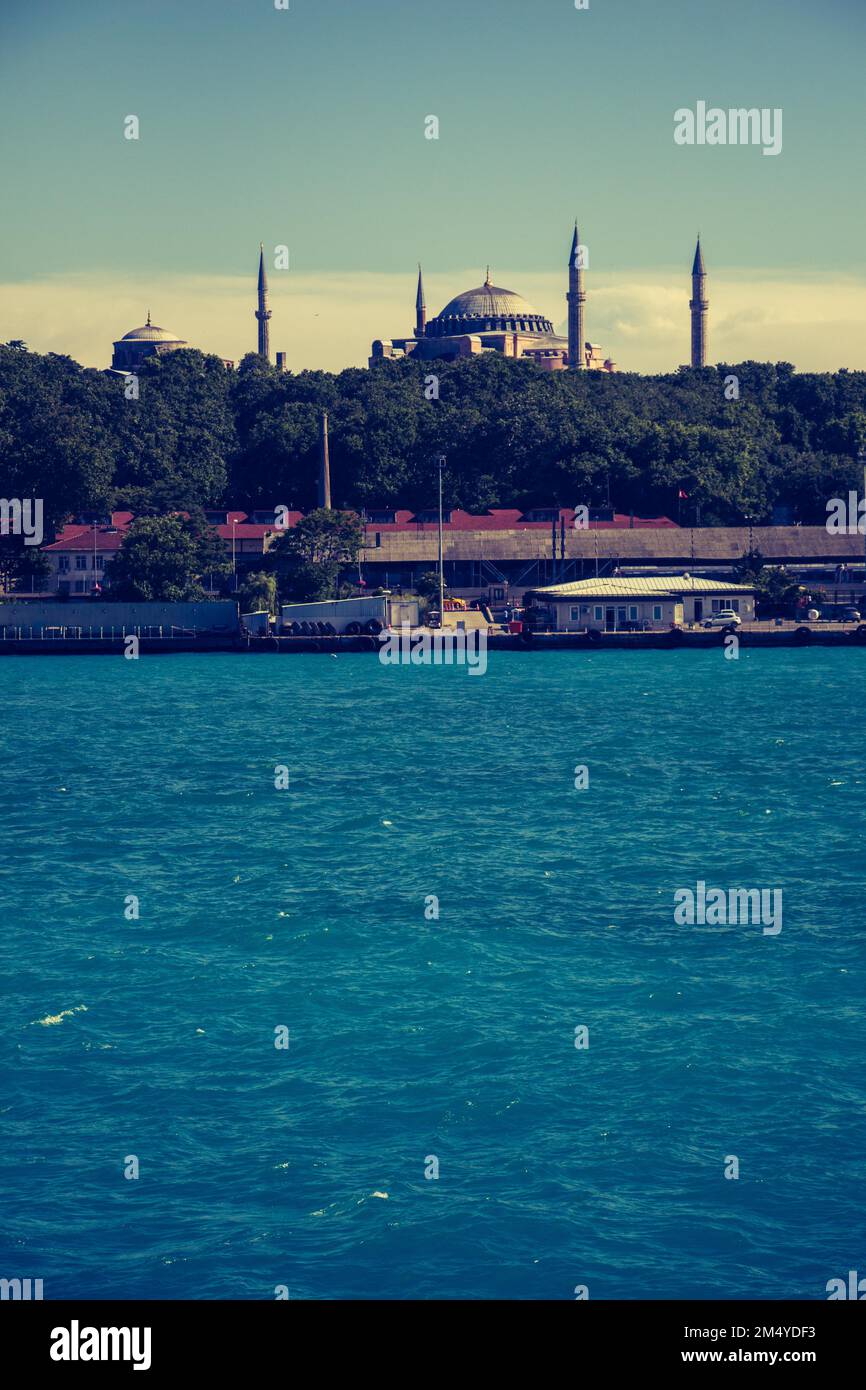 Picture Idea: Stanbul City Skyline Travel Turkey Background Urban Panoramic View