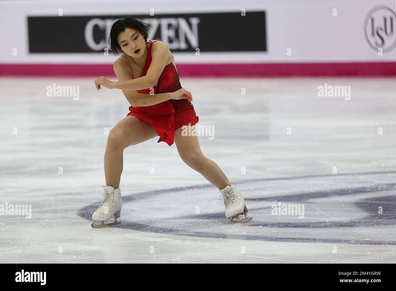 Kaori Sakamoto (Jpn) Women Free Program during Grand Prix of Figure