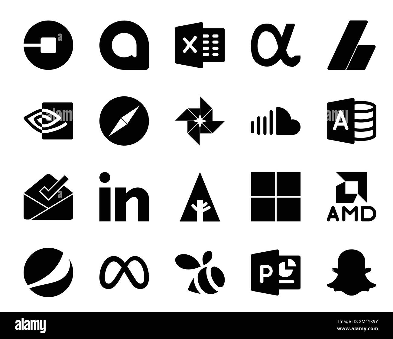 Microsoft excel logo Cut Out Stock Images & Pictures - Alamy